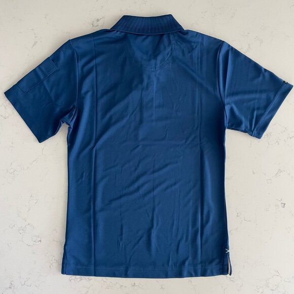 OnTour Pico Web Tech 100 Series Athletic SS Poly Polo Golf Shirt Blue Sz S - Picture 5 of 16